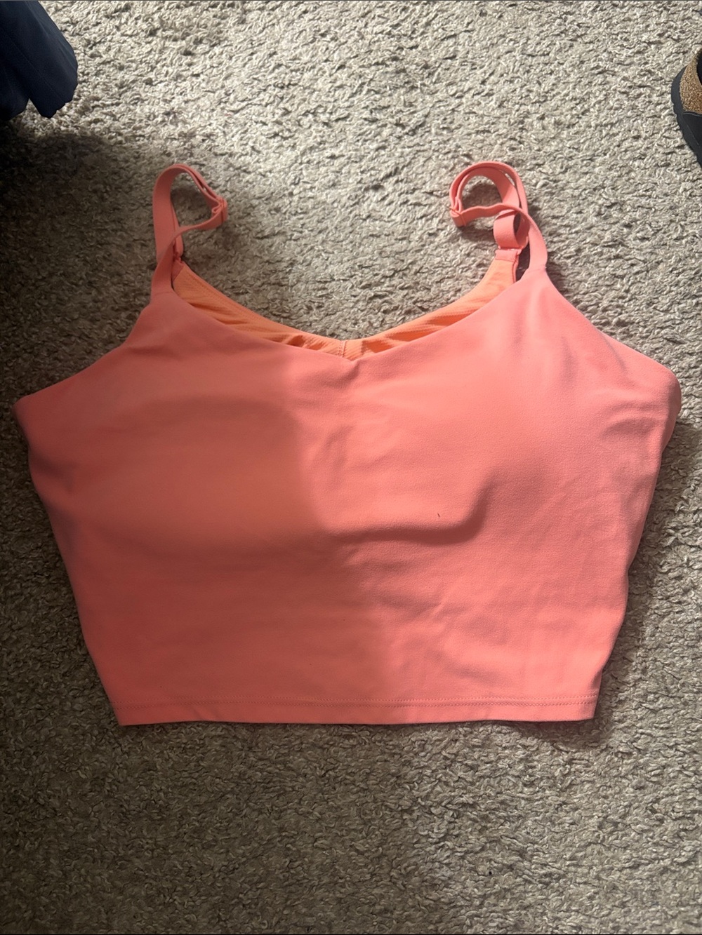 Athleta Elation V Neck Longline Bra Size 1X